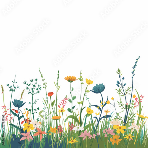 Wildflowers in a meadow