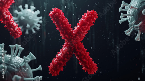 A dangerous virus, the threat of Disease X - a newly discovered virus that threatens an epidemic