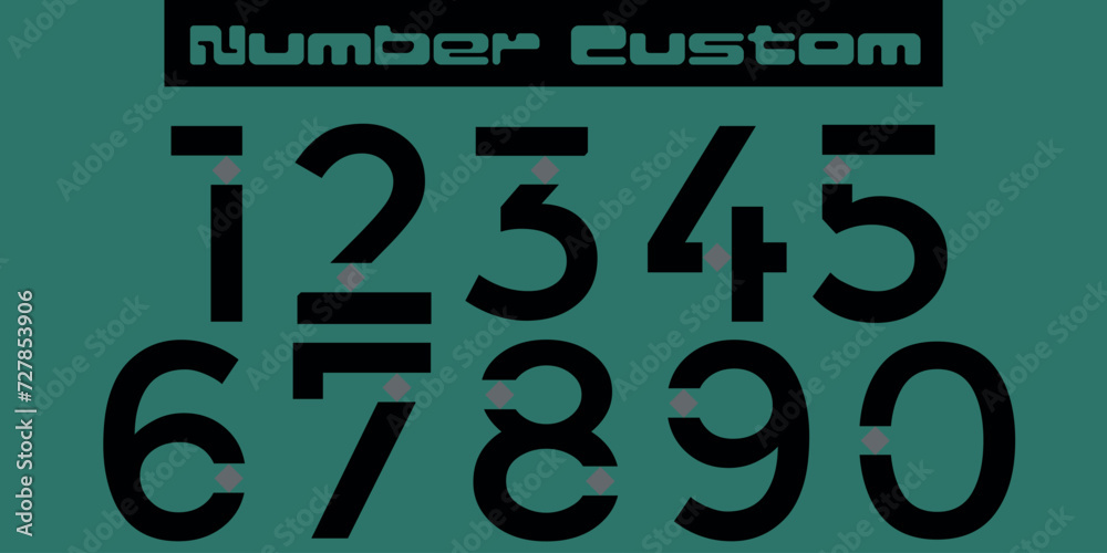 set numbers, custom with a variety of the latest models 24 set numbers, custom with a variety of the latest models 24