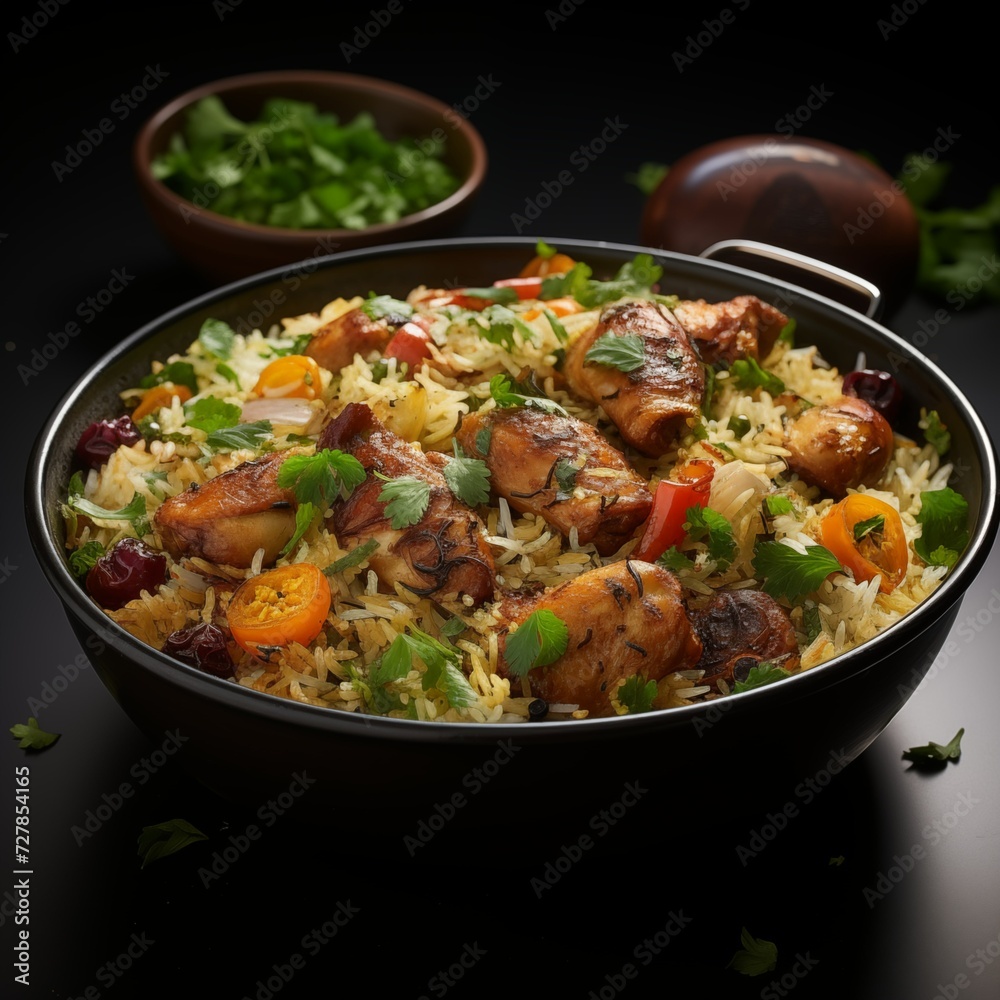 Spicy Chicken Biryani