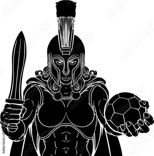 A Spartan or Trojan female ...