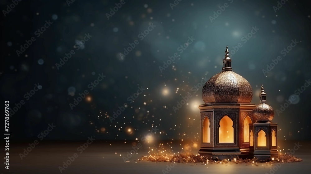 Ramadan Kareem banner, lantern and Mosque. Ramadan Kareem advertisement, flyer, invitation, greeting card. Islamic background Ramadan Kareem banner, lantern and Mosque. Ramadan Kareem advertisement, flyer, invitation, greeting card. Islamic background