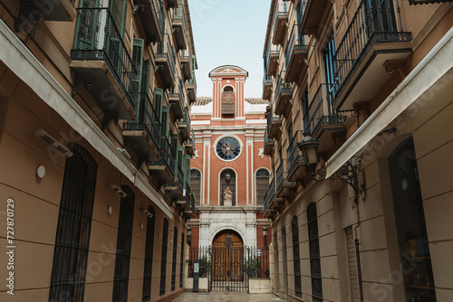 Church of Santa Ana in Malaga, Spain