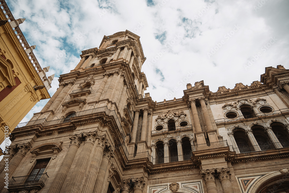 Malaga Cathedral in Malaga, Spain