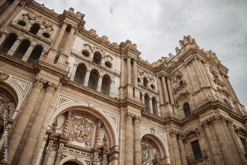 Malaga Cathedral in Malaga, Spain