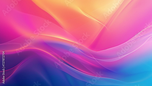 Background of multi-colored lines. Colored lines shimmer with each other to form beautiful patterns and backgrounds. Wave abstract.
