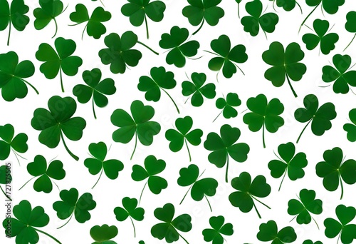 seamless shamrock background