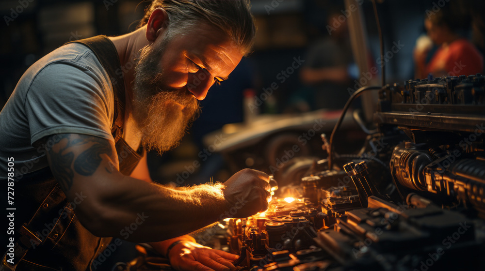 Fierce Sparks: Igniting the Industrial Fire, Unleashing the Power of Steel and Metal in a Fiery Dance of Creation!, generative AI Fierce Sparks: Igniting the Industrial Fire, Unleashing the Power of Steel and Metal in a Fiery Dance of Creation!, generative AI