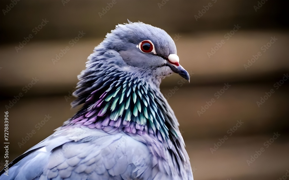 Background or texture for a feather pigeon macro photograph Background or texture for a feather pigeon macro photograph