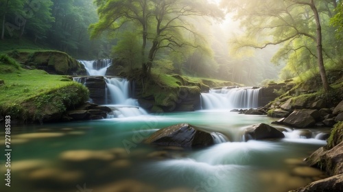 waterfall in the forest