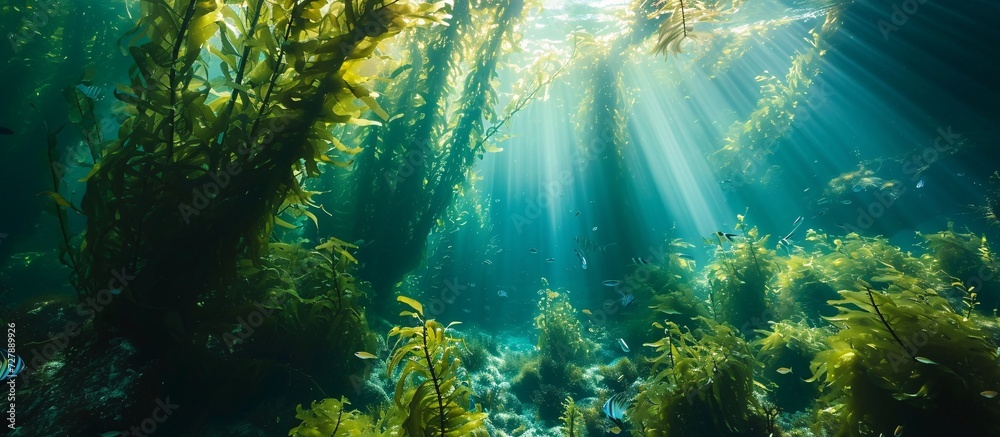 underwater view of the world underwater view of the world