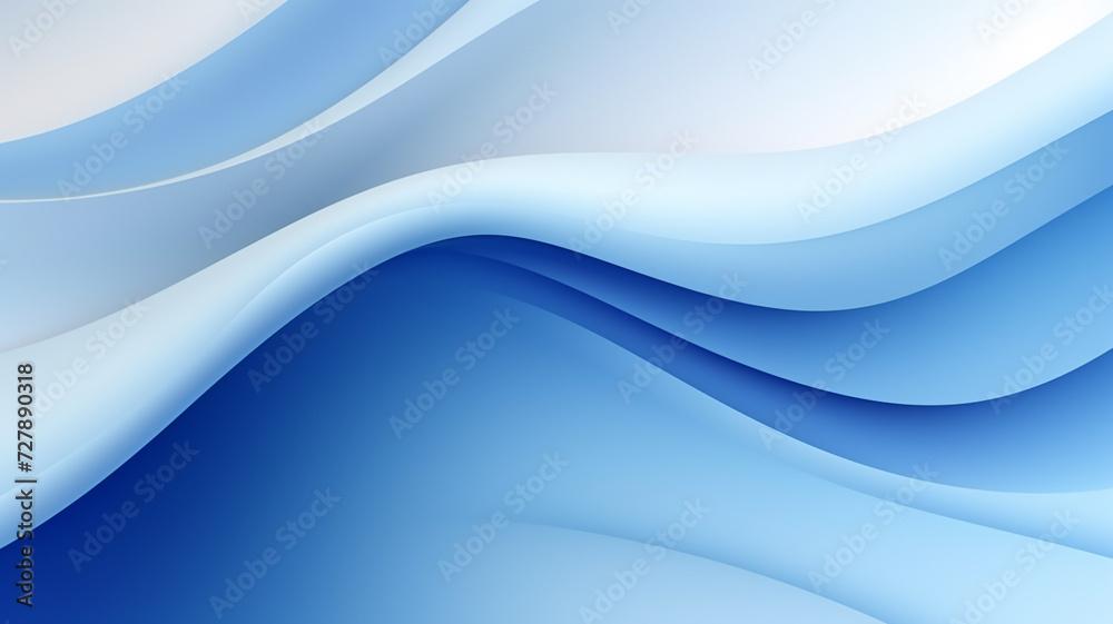 Obraz premium Abstract wavy shapes in colourful line curve motion graphic style