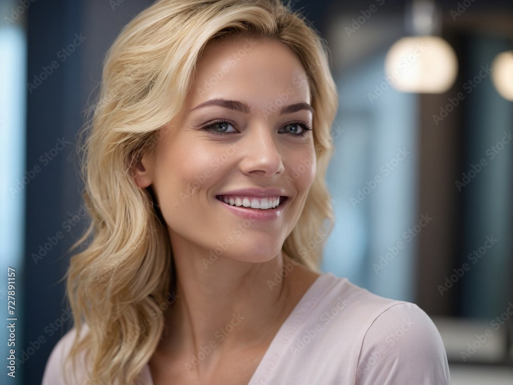 Ethereal Beauty: Close-up Portrait of a Beautiful Girl, Ideal for Cosmetic and Beauty Product Design, Capturing Radiance and Elegance, Generative AI. Ethereal Beauty: Close-up Portrait of a Beautiful Girl, Ideal for Cosmetic and Beauty Product Design, Capturing Radiance and Elegance, Generative AI.