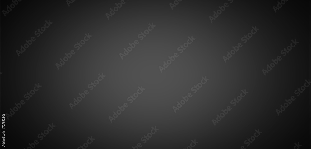 Abstract black gray gradient wall blur background empty room with bright white light blank studio for modern template banner graphic creative art design, black and white backdrop texture wallpaper
