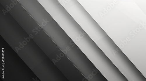 Minimal and modern greys color geometric background vector presentation design. PowerPoint and Business background.