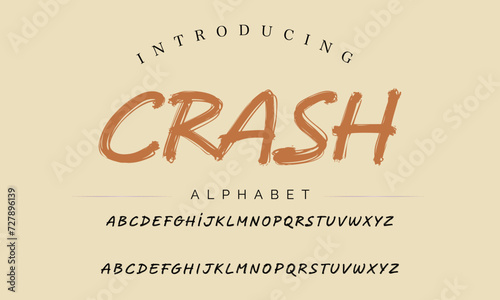 Best Alphabet Painting Paint Brush Beauty Script Logotype Font lettering handwritten