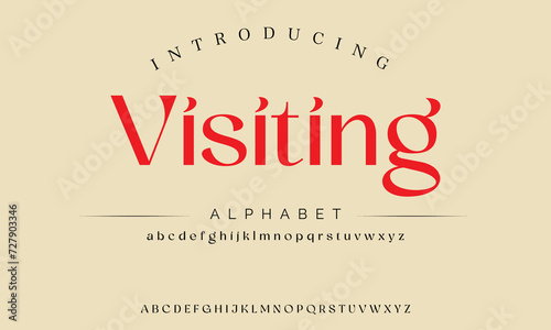 Luxury alphabet letters font. Typography elegant wedding classic lettering serif fonts decorative vintage retro concept. vector illustration