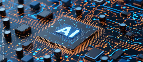 AI on the motherboard microchip