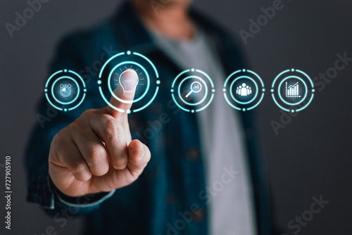 Foto Innovation technology success business