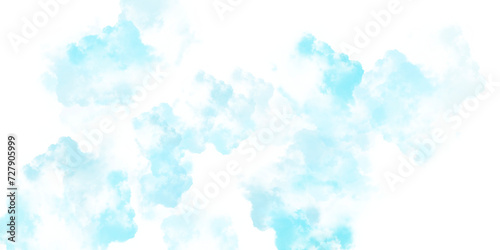 Blue clouds are isolated on a transparent PNG background. 3D realistic soft effect clouds. Vector illustration used anywhere live art canvas cold love fresh crystal clean