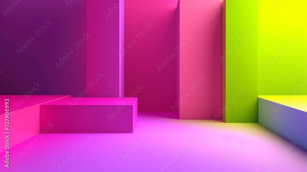 Disco purple, hot pink, lime, and slime green color abstract shape background vector presentation design. PowerPoint and Business background. Disco purple, hot pink, lime, and slime green color abstract shape background vector presentation design. PowerPoint and Business background.
