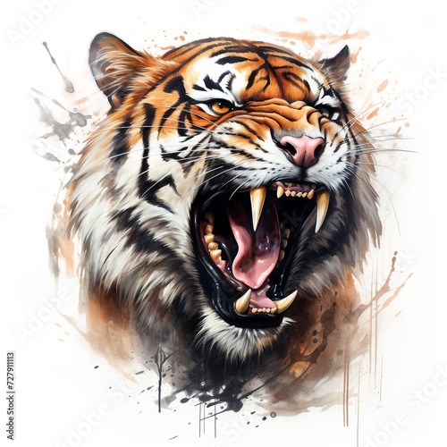 Tigre Roaring