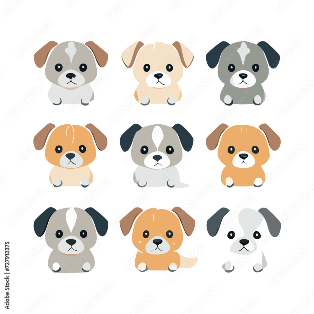 set of puppies set of puppies