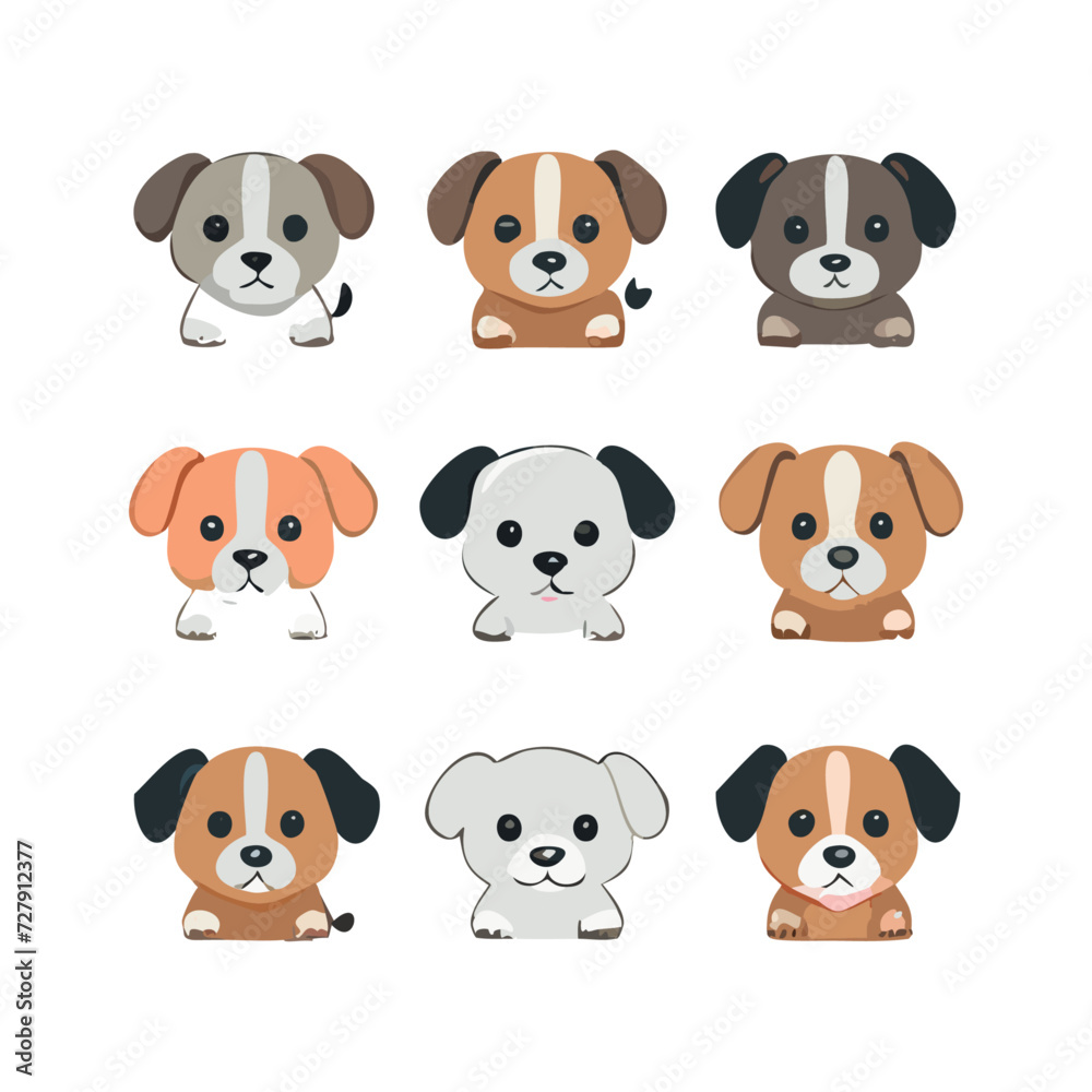 set of puppies set of puppies