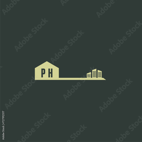 PH Initial Real Estate Logo Vector Art, Icons, and Graphics