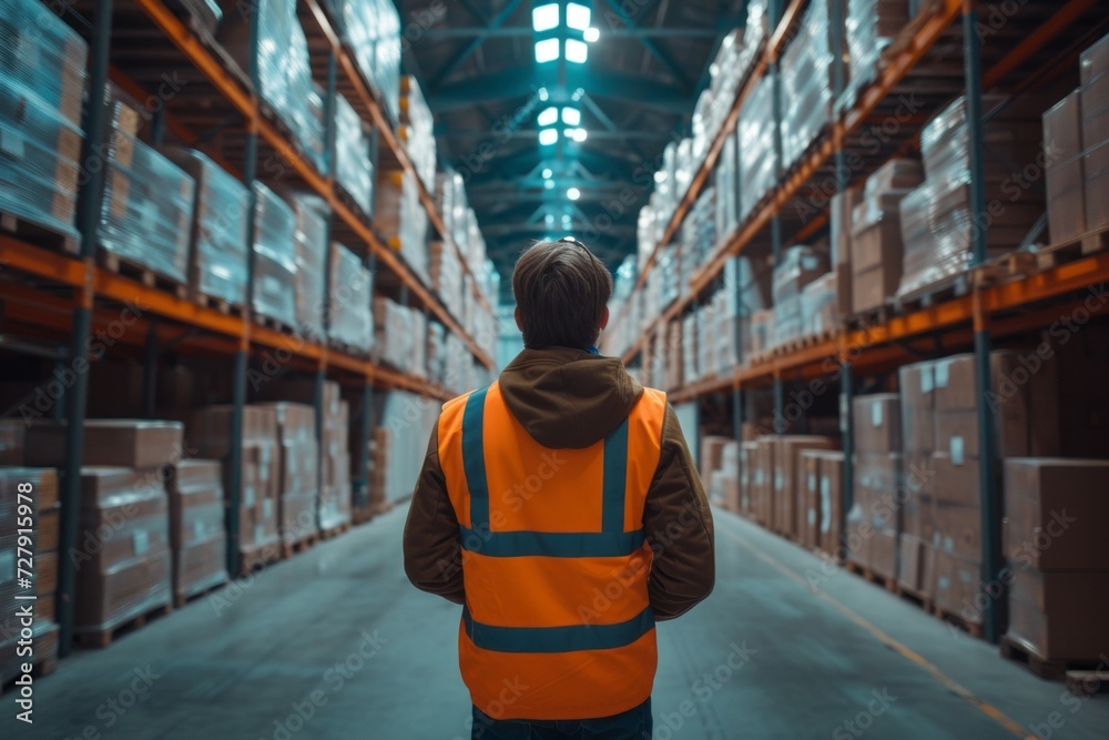 worker in warehouse worker in warehouse