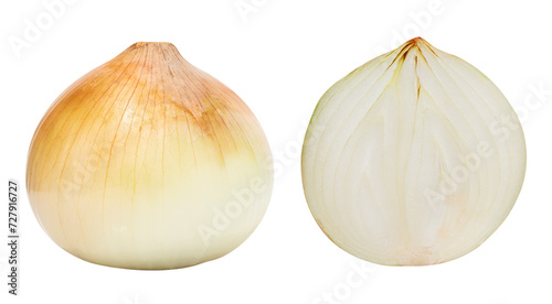 Onion full and half onion