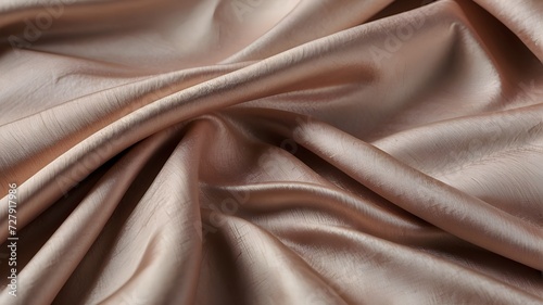 silk background, Luxurious Silk and Satin Fabrics with Soft Textures, Waves, and Smooth Folds Creating a Stunning Drapery. Explore the Subtle Patterns and Shiny Gold Accents for an Elegant and Fashion