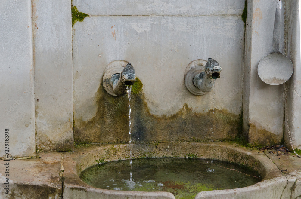 Bronze alloy pure water source Bronze alloy pure water source