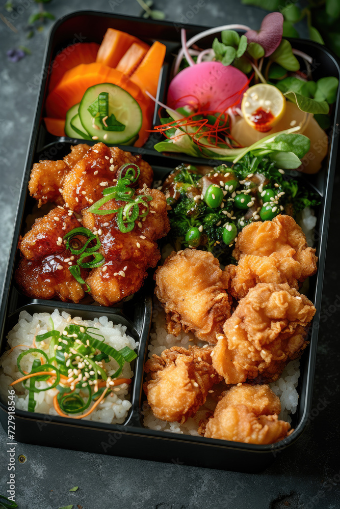 Creative Bento Box Delight, street food and haute cuisine Creative Bento Box Delight, street food and haute cuisine
