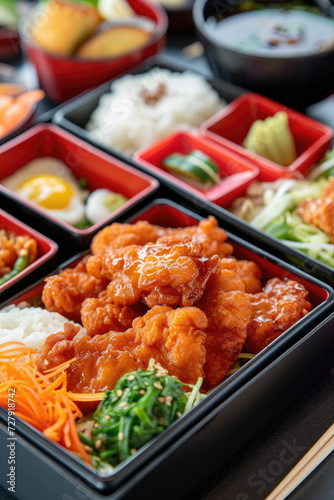 "Fun Bento Box Delights", street food and haute cuisine