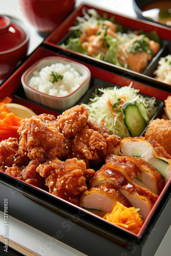 "Delicious Bento Box Creations", street food and haute cuisine
