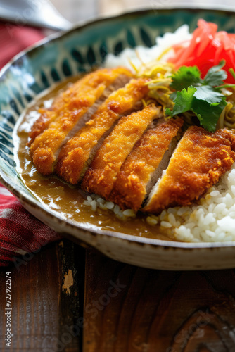Visually Tempting Katsu Chicken, street food and haute cuisine