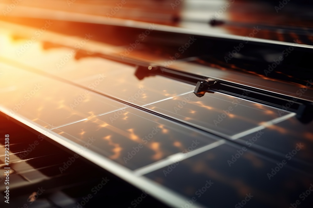 solar energy and nature. Solar panels on the roof of the house and blue sky. Solar power plant panel close-up view background. Electric solar battery station panels cells. solar panels, solar energy and nature. Solar panels on the roof of the house and blue sky. Solar power plant panel close-up view background. Electric solar battery station panels cells. solar panels,