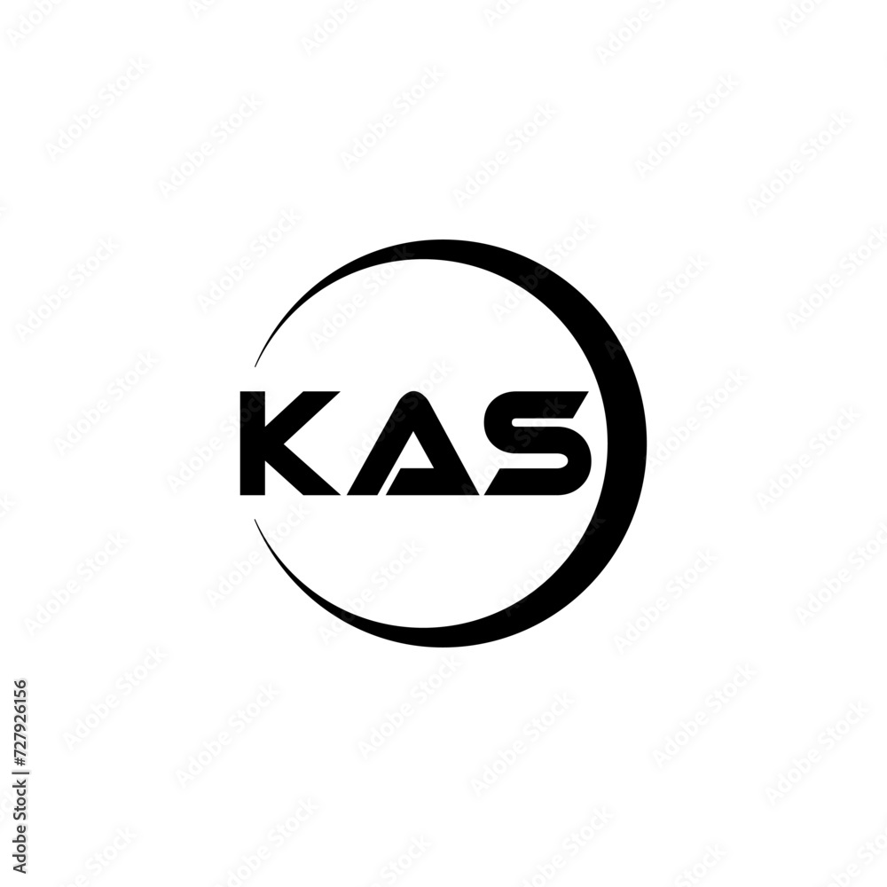 KAS letter logo design with white background in illustrator, cube logo, vector logo, modern alphabet font overlap style. calligraphy designs for logo, Poster, Invitation, etc. KAS letter logo design with white background in illustrator, cube logo, vector logo, modern alphabet font overlap style. calligraphy designs for logo, Poster, Invitation, etc.