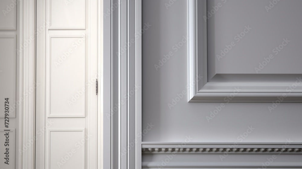 white architraves ultra Ai Generative white architraves ultra Ai Generative