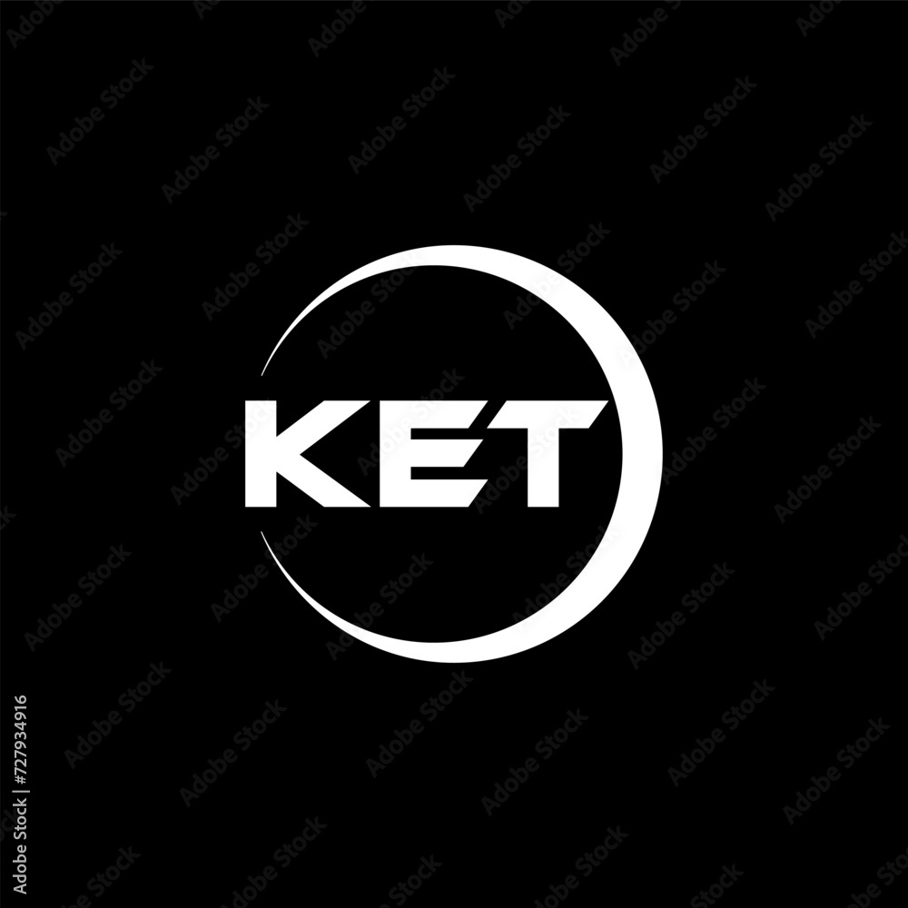 KET letter logo design with black background in illustrator, cube logo, vector logo, modern alphabet font overlap style. calligraphy designs for logo, Poster, Invitation, etc. KET letter logo design with black background in illustrator, cube logo, vector logo, modern alphabet font overlap style. calligraphy designs for logo, Poster, Invitation, etc.