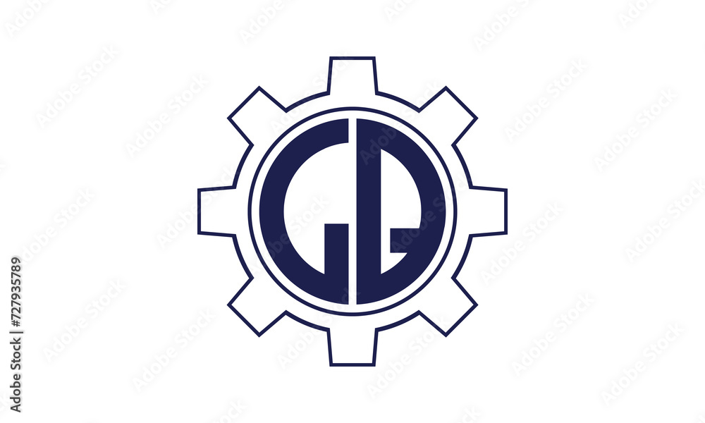 LQ initial letter mechanical circle logo design vector template. industrial, engineering, servicing, word mark, letter mark, monogram, construction, business, company, corporate, commercial, geometric LQ initial letter mechanical circle logo design vector template. industrial, engineering, servicing, word mark, letter mark, monogram, construction, business, company, corporate, commercial, geometric