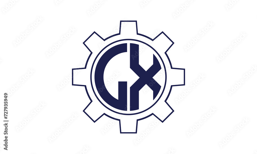 LX initial letter mechanical circle logo design vector template. industrial, engineering, servicing, word mark, letter mark, monogram, construction, business, company, corporate, commercial, geometric LX initial letter mechanical circle logo design vector template. industrial, engineering, servicing, word mark, letter mark, monogram, construction, business, company, corporate, commercial, geometric