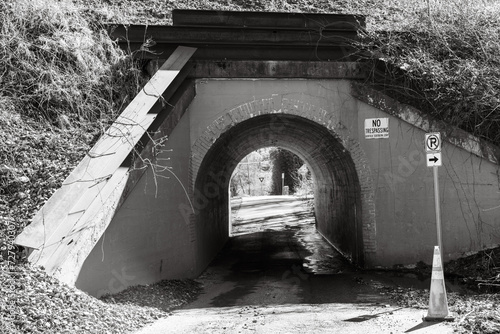 Bunny Man Bridge, near Clifton, Virginia is a local urban legend of supernatural ghostly happenings, in Fairfax County. Also known as Colchester Overpass photo