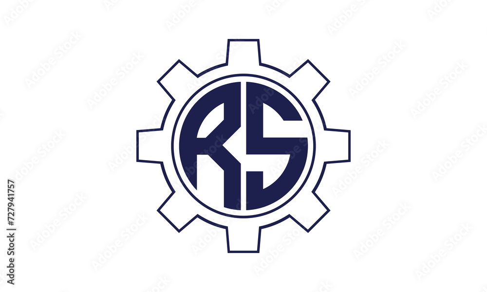 RS initial letter mechanical circle logo design vector template. industrial, engineering, servicing, word mark, letter mark, monogram, construction, business, company, corporate, commercial, geometric RS initial letter mechanical circle logo design vector template. industrial, engineering, servicing, word mark, letter mark, monogram, construction, business, company, corporate, commercial, geometric