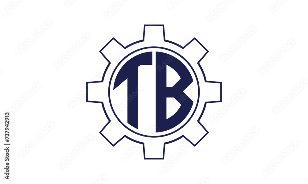 TB initial letter mechanical circle logo design vector template. industrial, engineering, servicing, word mark, letter mark, monogram, construction, business, company, corporate, commercial, geometric TB initial letter mechanical circle logo design vector template. industrial, engineering, servicing, word mark, letter mark, monogram, construction, business, company, corporate, commercial, geometric