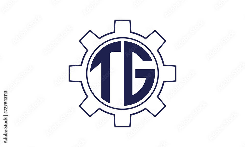 TG initial letter mechanical circle logo design vector template. industrial, engineering, servicing, word mark, letter mark, monogram, construction, business, company, corporate, commercial, geometric TG initial letter mechanical circle logo design vector template. industrial, engineering, servicing, word mark, letter mark, monogram, construction, business, company, corporate, commercial, geometric