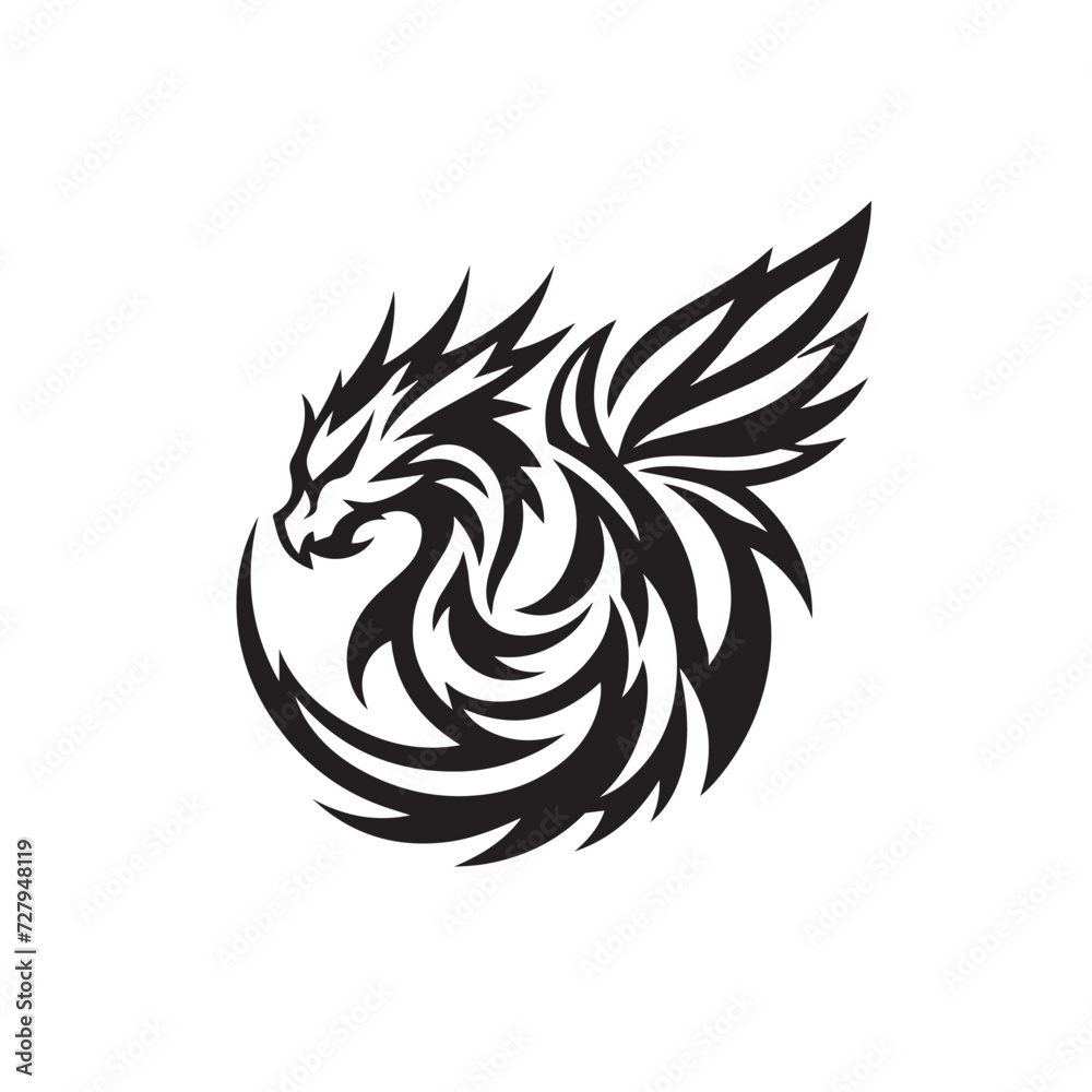 dragon logo dragon logo