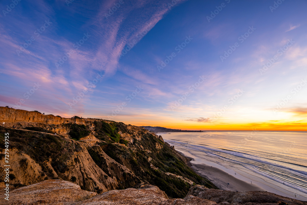 Glider Port Torrey Pines Sunset