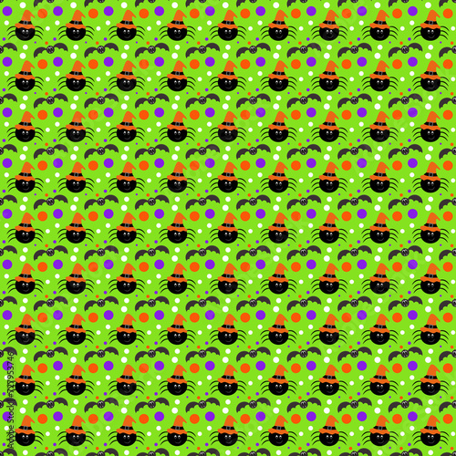 seamless pattern with flowers